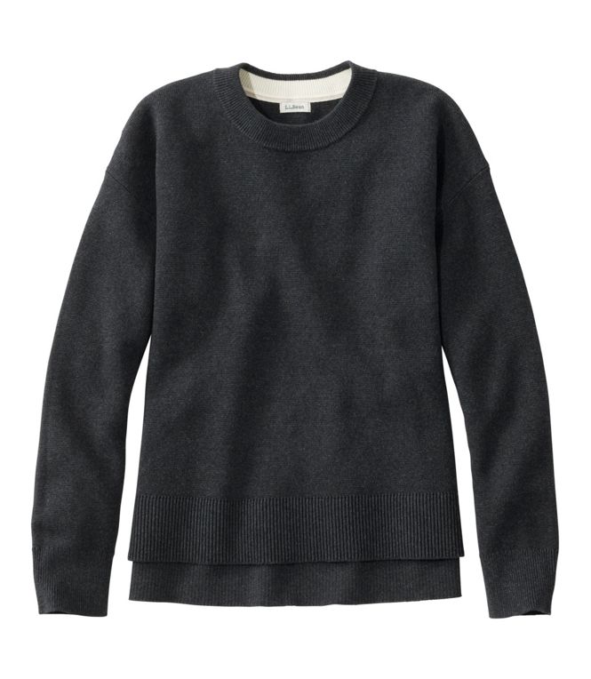 Wicked Soft Cotton/Cashmere Crewneck Sweater Women's Regular