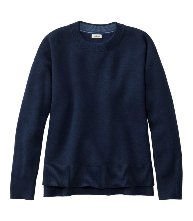 Wicked Soft Cotton/Cashmere Crewneck Sweater Women's Regular