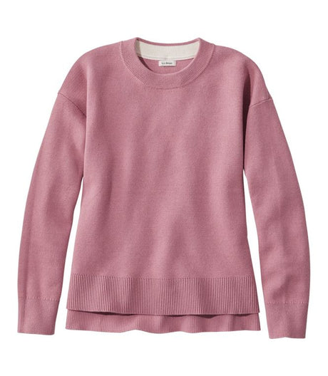 Wicked Soft Cotton/Cashmere Crewneck Sweater Women's Regular