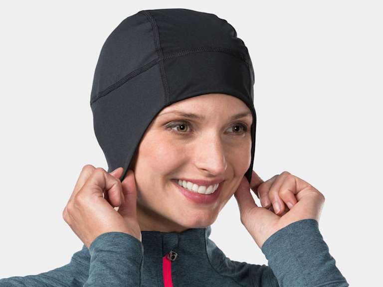 Trek Windshell Cycling Skull Cap, Black 1SZ