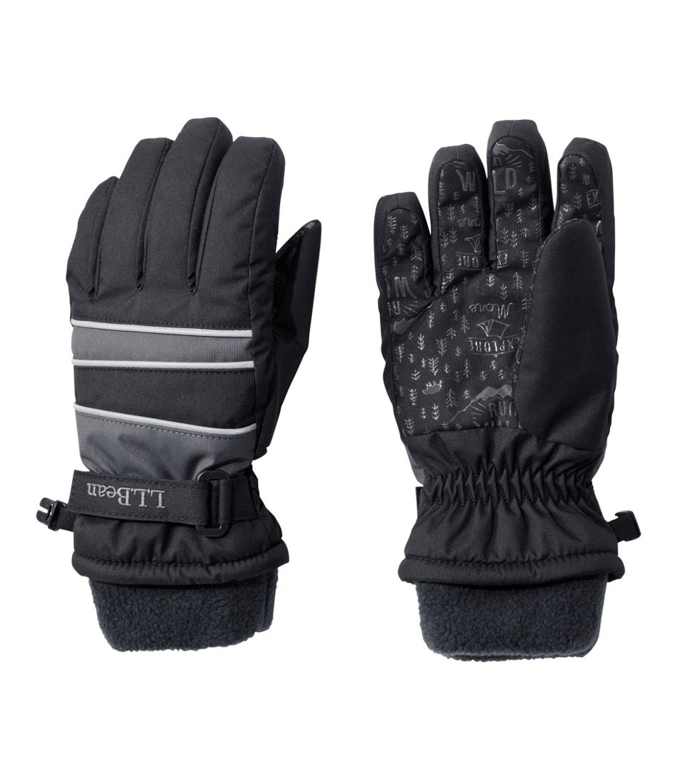 Wintry Mix Waterproof Gloves Kids'