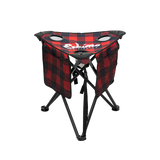 XL Tripod Stool Plaid