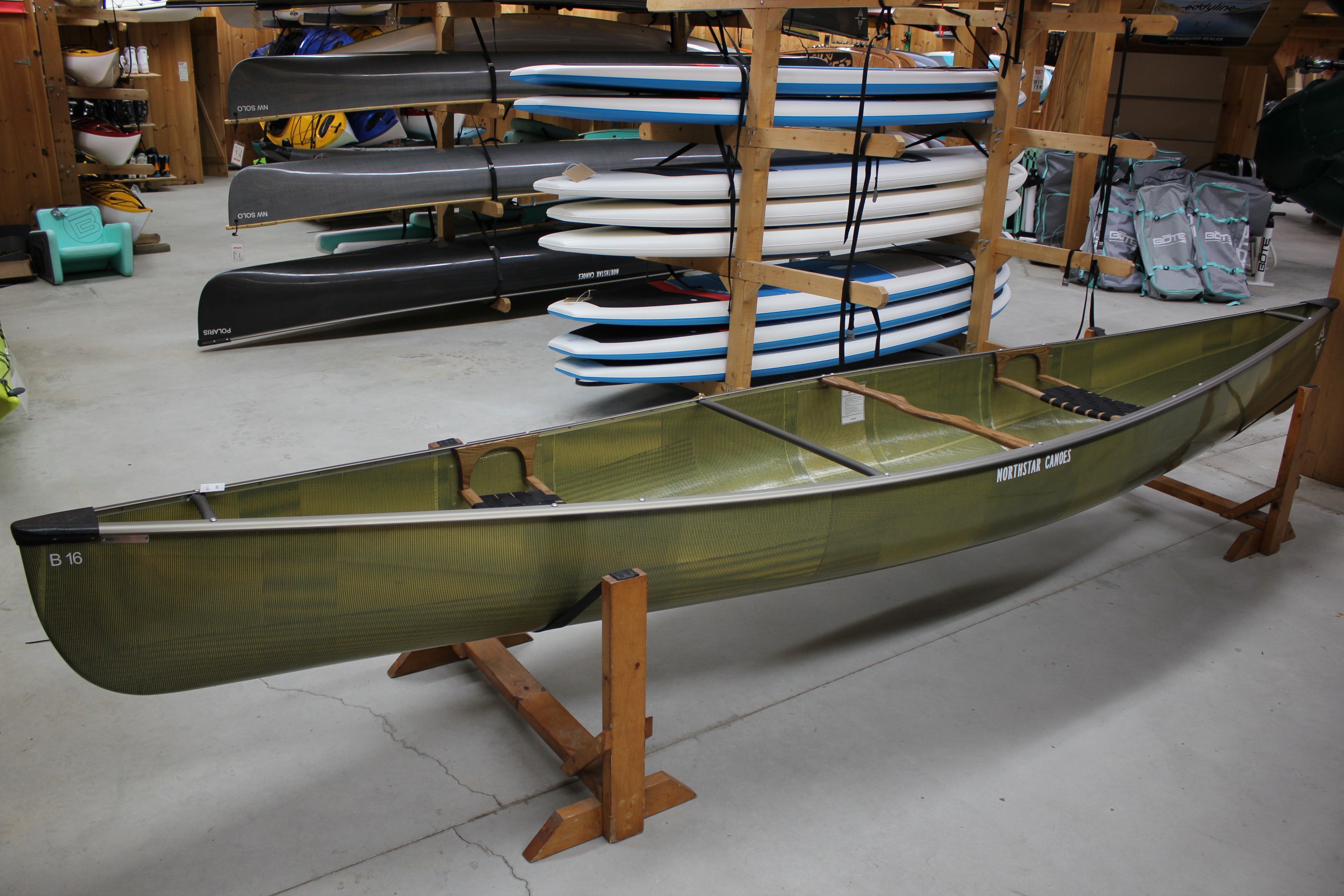 Northstar B16 Canoe in Rockport, Maine Maine Sport Outfitters Maine Sport Outfitters