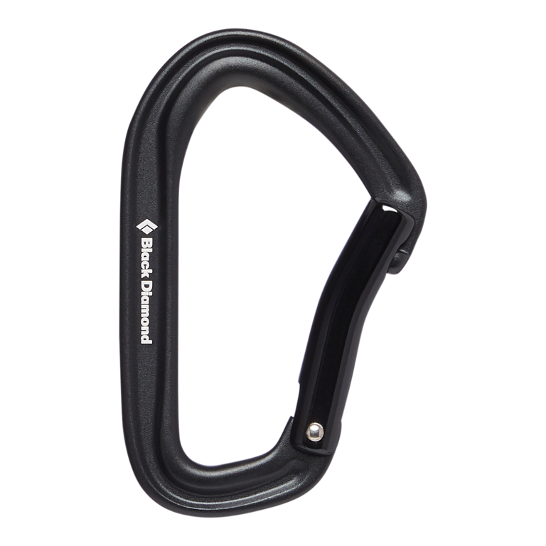 Hot Forge Bent Carabiner Black