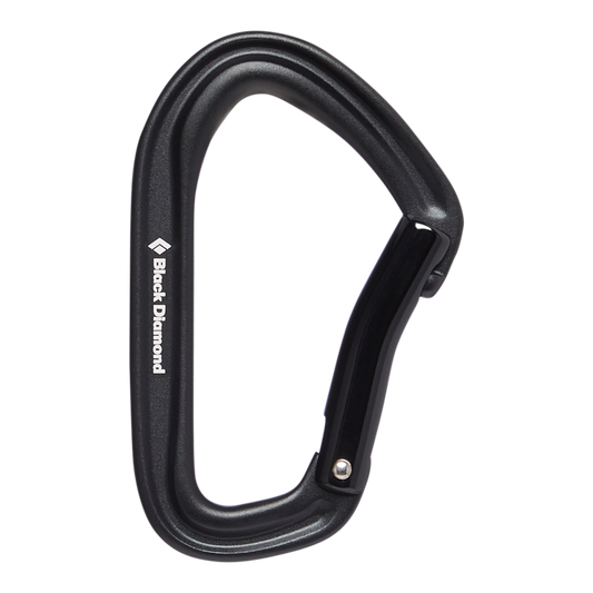 Hot Forge Bent Carabiner Black