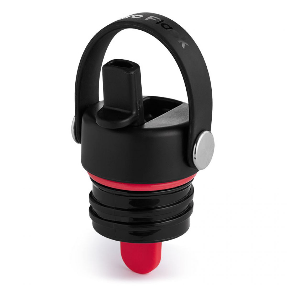 Standard Mouth Flex Straw Cap Black