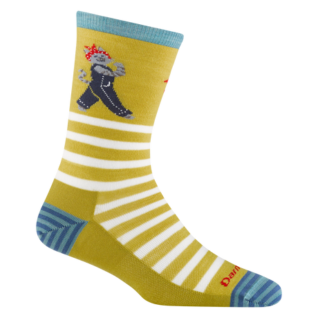 6037 Women's Animal Haus Crew Lightweight Lifestyle Sock