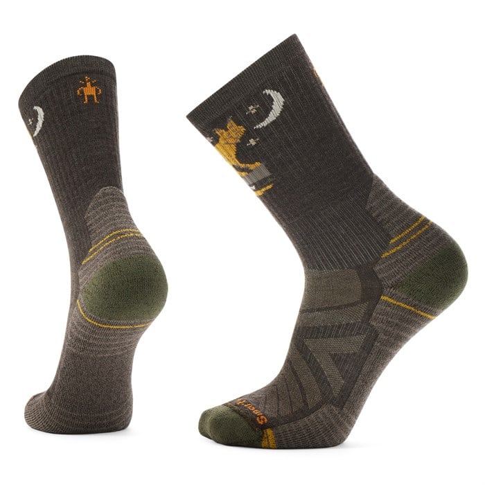 Hike Light Cushion Nightfall in the Forest Crew Socks