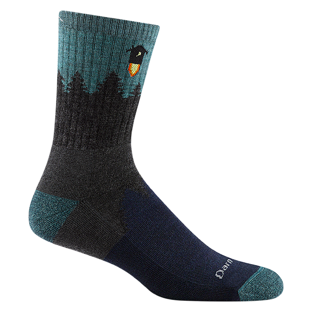 Men's Number 2 Micro Crew Midweight Hiking Sock with Cushion