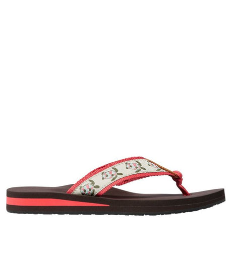 Classic Maine Isle Flip Flop 3 Motif Women's