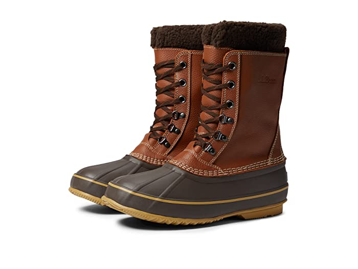 Men's L.L.Bean Snow Boots with Tumbled Leather