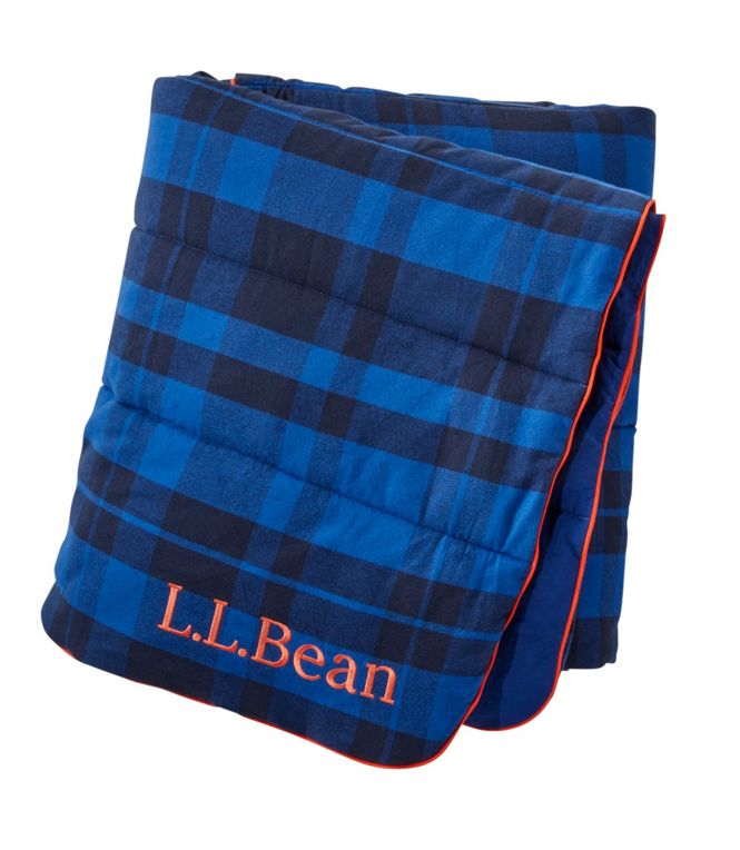 L.L.Bean Flannel Camp Blanket