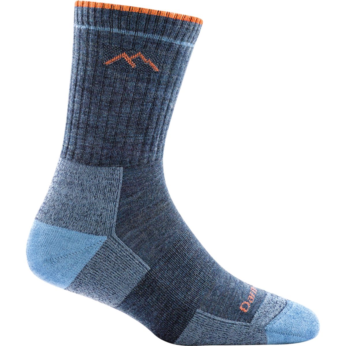 Men's Hiker Micro Crew Midweight Hiking Sock with Cushion