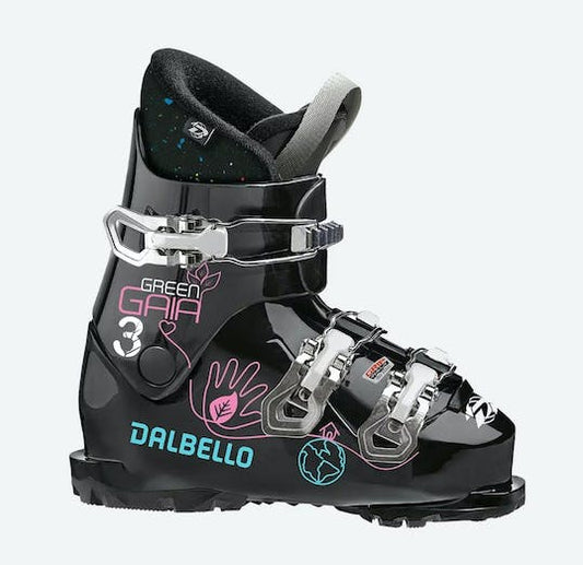 Dalbello Green Gaia 3.0 GW JR BLACK/BLACK Kid's Ski Boots