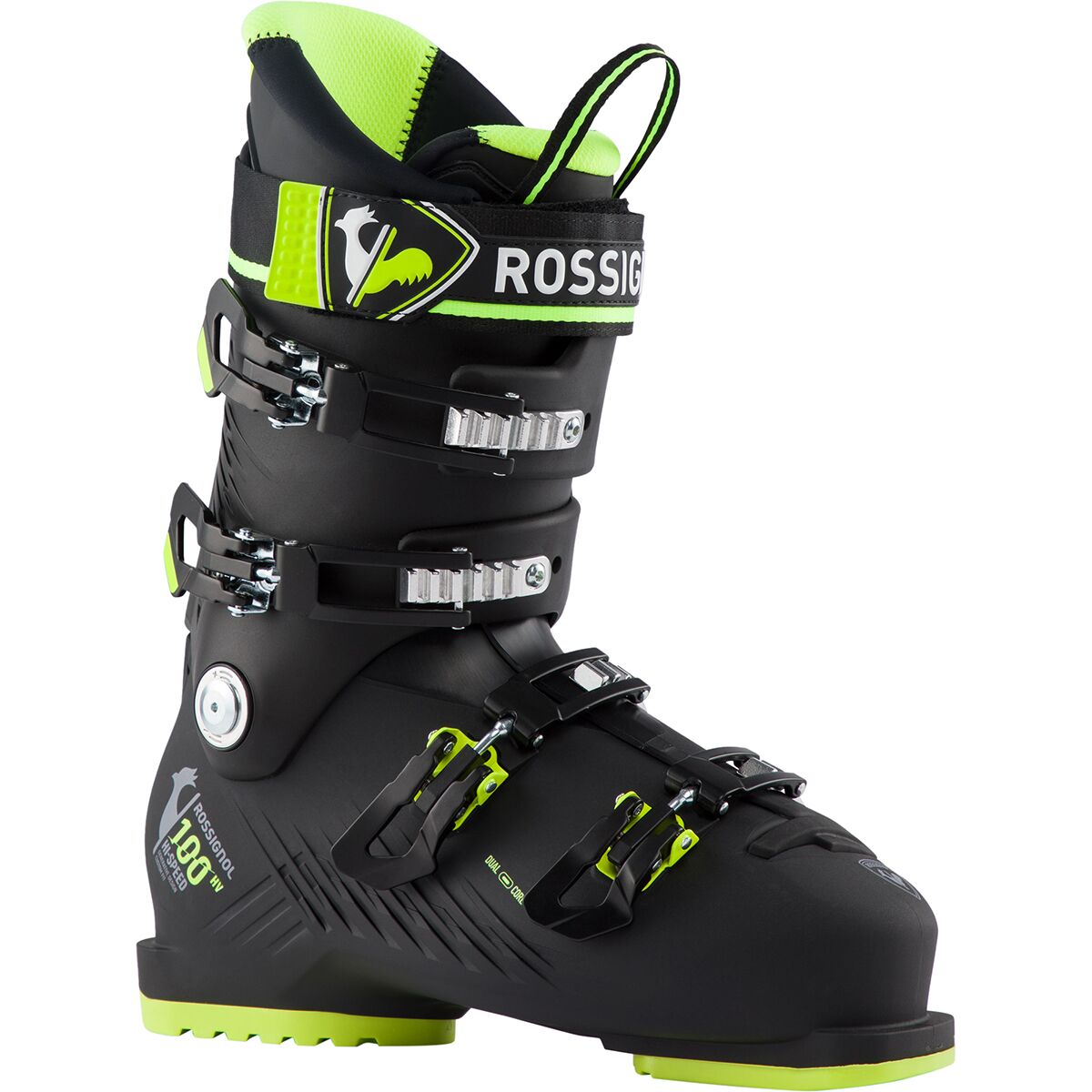 Rossignol Hi-Speed 100 HV - BLACK YELLOW Ski Boots