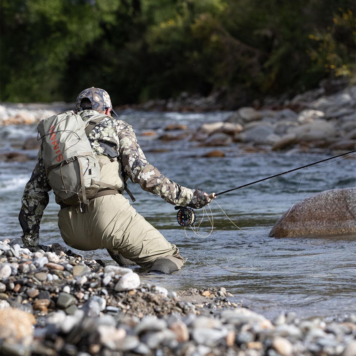 Crystal River Men's Sz M Beige Fishing Tackle Vest Multiple