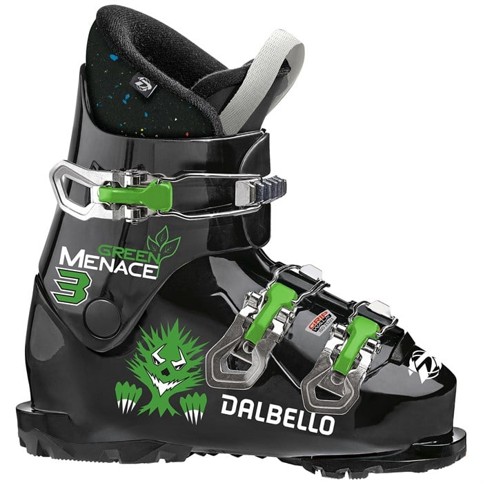 Dalbello Green Menace 3.0 GW JR BLACK/BLACK Kid's Ski Boots