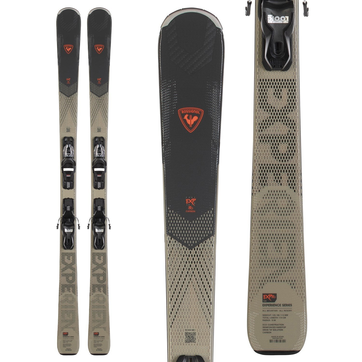 Rossignol Experience 80 Carbon Skis + XP11 Bindings 2023